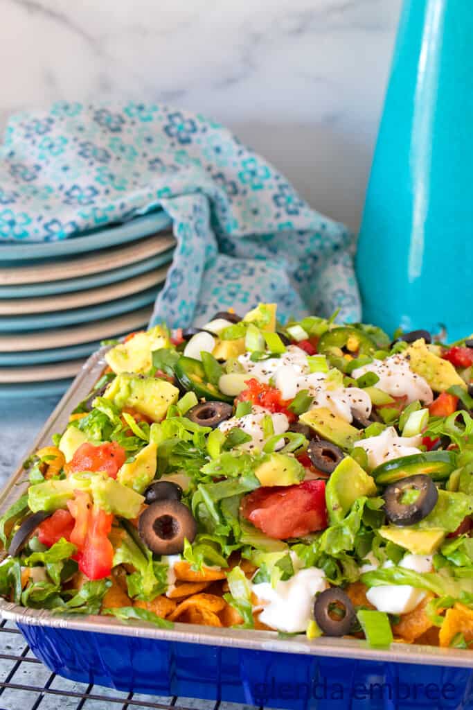 Walking Taco Casserole